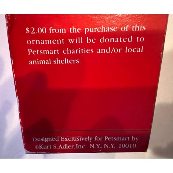 Kurt S. Adler First Edition Santa Claus Bird Ornament, was designed for Petsmart - Picture 3 of 7